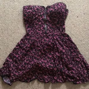 Flower Mini Dress